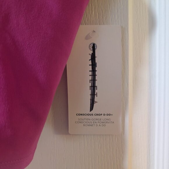 Athleta | Conscious Crop Bra D-DD In Magenta - Picture 6 of 11